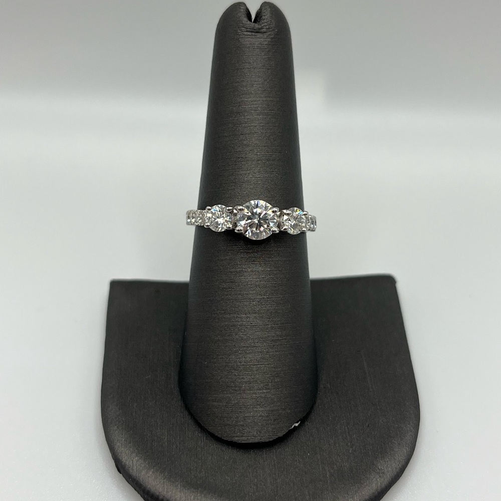 Moissanite ring